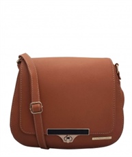 Lapis O Lupo Bronze Women Sling Bag (Tan)