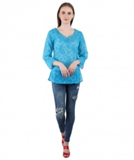 Swag  Imported  Streachable Fabric Cotton Top For Women