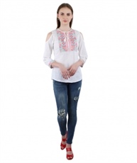 Swag  Imported  Streachable Fabric Cotton Top For Women