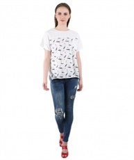 Swag  Imported  Streachable Fabric Cotton Top For Women