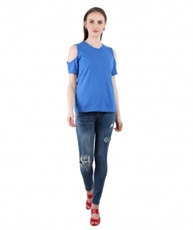 Swag  Imported  Streachable Fabric Cotton Top For Women