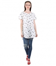 Swag  Imported  Streachable Fabric Cotton Top For Women