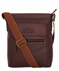 Lapis O Lupo Trendy Men Sling Bag (Brown)