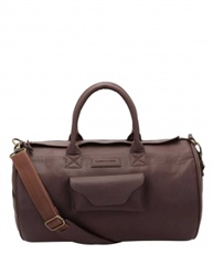 Lapis O Lupo Men`s Dusk Synthetic Brown Duffle Bag