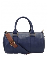 Lapis O Lupo Crush Men`s Synthetic Duffle Bag (Blue)