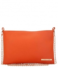 Lapis O Lupo Synthetic PU Orange Women`s Sling Bag