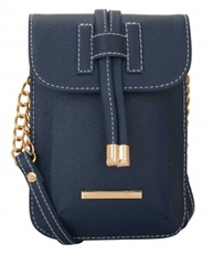 Lapis O Lupo Women`s Sling Bag (Llsl0027Bl, Blue)