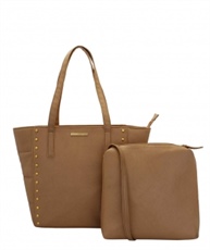 Lapis O Lupo Taupe Womens Tote (Beige)