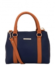 Lapis O Lupo Women`s Blue Handbag ( Blue ,Llhb0013Bl)