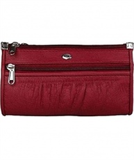 DN Enterprises Womens Wallet/Clutch/Hand Bag/Attractive Casual Purse for Ladies/Girls Combo of 2(maroon-beige)