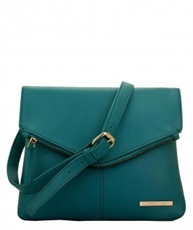 c Canvas Turquoise Sling Bag(LLSL0011TQ)