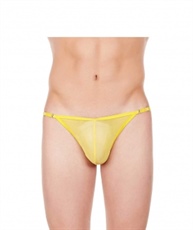 La Intimo - Mesh Bikin to Adjust (Yellow)