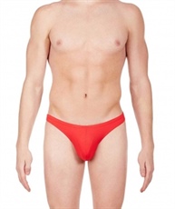 La Intimo Men`s Red Nylon Spandex Know It All