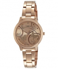 Timex Fashion Analog Brown Dial Women`s Watch - TW000T610