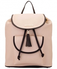 Lapis O Lupo Women`s Backpack Handbag(Off White,Llbp0004Ow)