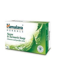 Himalaya Herbals Protecting Neem and Turmeric Soap, 75gm