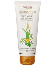 PATANJALI Saundarya Face Wash, 100gm