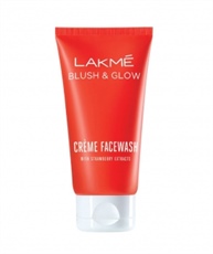 Lakme Strawberry Creme Face Wash 50 gm by Lakme