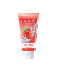 Lakme Blush and Glow Strawberry Freshness Gel Face Wash with Strawberry Extracts, 150 gm