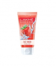 Lakme Blush & Glow Strawberry Gel Face Wash 50 gm