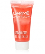 Lakme Blush & Glow Strawberry Gel Face Wash 50 gm