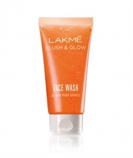 Lakme Blush and Glow Peach Gel Face Wash, 100gm