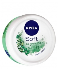 Nivea Soft Light Moisturizer Chilled Mint, 100ml