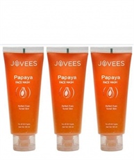 Jovees Papaya Face wash 120 ml (pack of 3)