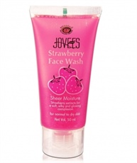 Jovees Face Wash, Strawberry, 50ml