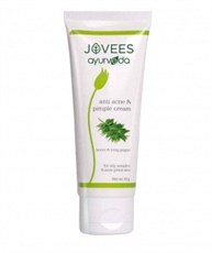 Jovees Ayurveda Neem & Long Pepper Anti Acne and Pimple Cream, 60gm