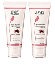 Jovees Ayurveda Essence of Saffron Anti Blemish Pigmentation Cream, 60gm (Pack of 2)