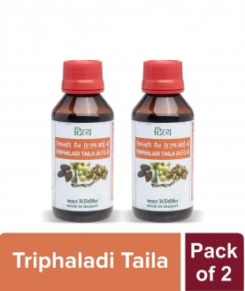 PATANJALI TRIPHALADI TAILA 100ML PACK OF 2(100ML X 2)