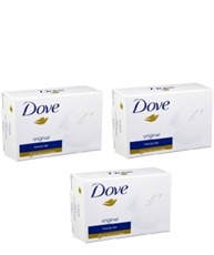 Dove (Imported) Beauty Cream Bar Soaps (135 Gms*3 Bars)