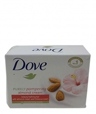 Dove Beauty Bathing Bar  Almond Cream 75gm Carton