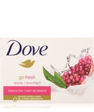 Dove Go Fresh Revive With Pomegranate & Lemon Verbena Scent Soap (Set Of 3) 135 G*3