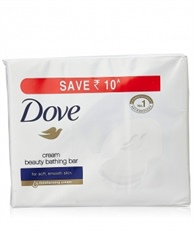 Dove Cream Beauty Bathing Bar 3 X 100gm