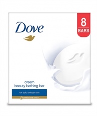 Dove Cream Beauty Bathing Bar 100gm(Pack of 8)