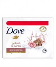 Dove Go Fresh Oil Control Moisturising Soap 100 gm (Pack of 3)