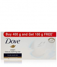 Dove Cream Beauty Bathing Bar 100gm (Buy 4 get 1)