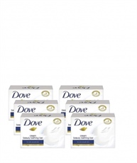 Dove Cream Beauty Bathing Soap Bar, 50gm - Pack of 6