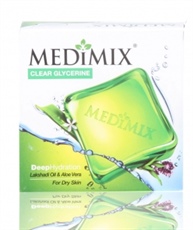 Medimix Lakshadi Oil and Aloe Vera Soap for Dry Skin, 100gm(Buy 3 Get 1 Free)