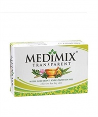 Medimix Transparent with Glycerine and Lakshadi Oil Soap Combi Pack, Green, 375gm with 125gm