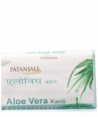 Patanjali Kanti Aloe Vera Body Cleanser Soap, 75gm