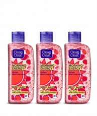 Clean & Clear Morning Energy Berry Blast, Red, 100 ml (Pack of 3)