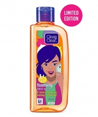 Clean & Clear Face Wash – “meri Favourite Hobby - Talking” (Foaming Facewash), Orange, 150 ml