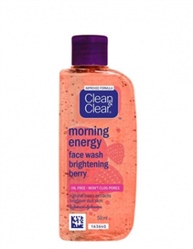 Clean & Clear Morning Energy Berry Face Wash, 50ml