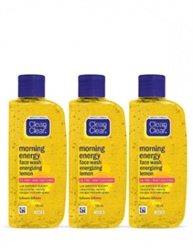 Clean & Clear Morning Energy Facewash, Lemon, 100ml (Pack of 3)