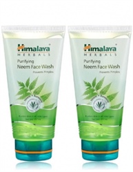 Himalaya Herbals Purifying Neem Face Wash, 2x150ml (Saver pack)