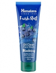 Himalaya Fresh Start Oil Clear Face Wash, Blueberry, 100ml