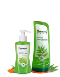 Himalaya Neem Face Wash, 200ml and Himalaya Herbals Purifying Neem Face Wash, 300ml